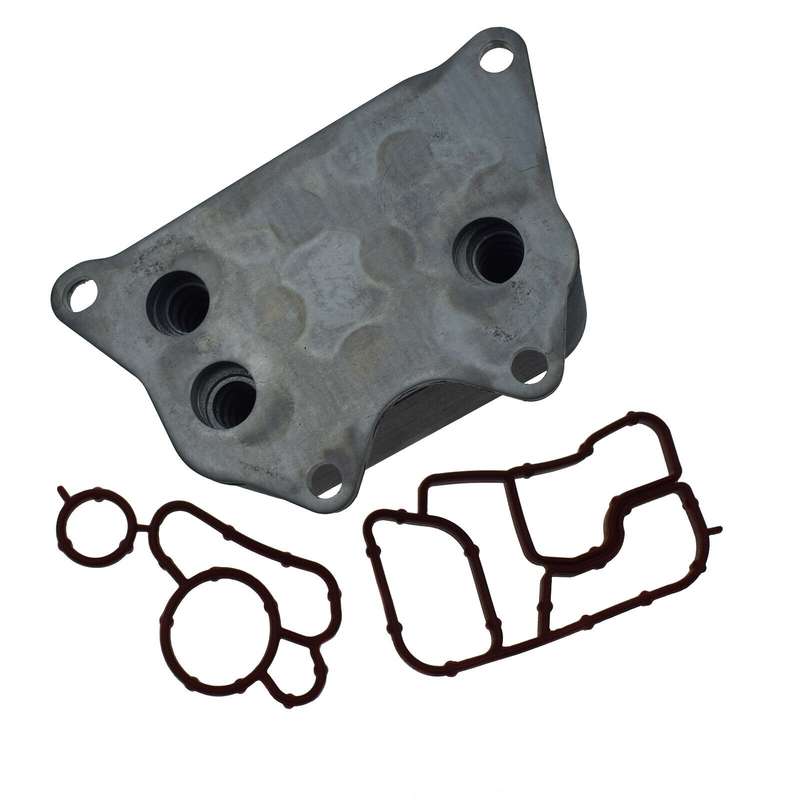 Engine Oil Cooler &amp; Gasket For Audi A4 A5 A6 TT VW GTI Eos Beetle Passat Jetta