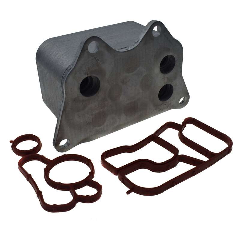 Engine Oil Cooler &amp; Gasket For Audi A4 A5 A6 TT VW GTI Eos Beetle Passat Jetta