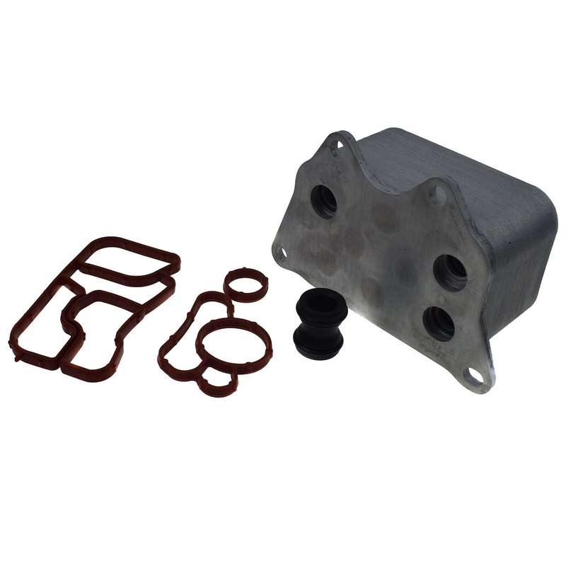 Engine Oil Cooler &amp; Gasket &amp; Coolant Set For Audi A4 A5 A6 TT VW GTI Eos Passat