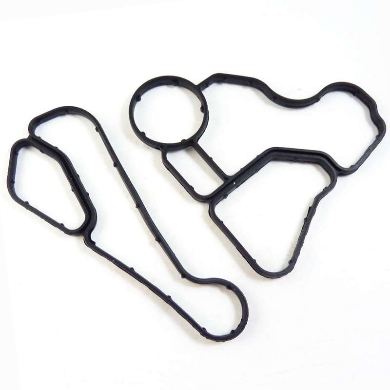 For BMW E60 E61 E70 E71 E82 Engine Oil Filter Housing Gasket &amp; Cooler Seal Set