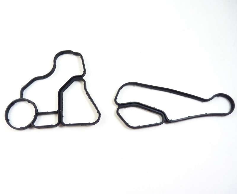 For BMW E60 E61 E70 E71 E82 Engine Oil Filter Housing Gasket &amp; Cooler Seal Set