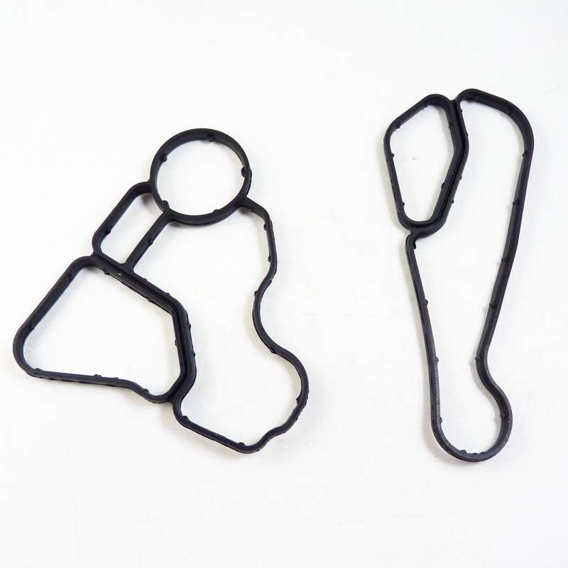 For BMW E60 E61 E70 E71 E82 Engine Oil Filter Housing Gasket &amp; Cooler Seal Set
