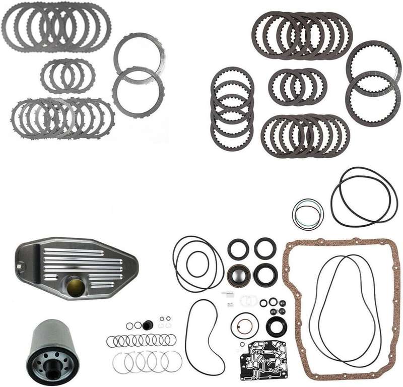 Transmissions Master Rebuild Kit W/4WD Filter Friction Steel 45RFE For RAM