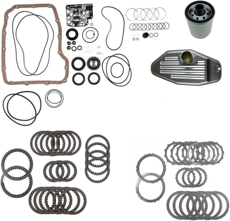 Transmissions Master Rebuild Kit W/4WD Filter Friction Steel 45RFE For RAM