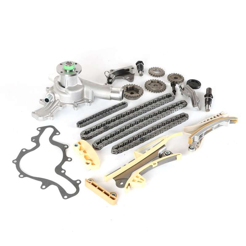 Timing Chain Kit w/ Gears + Water Pump Kit For Ford Mazda Mercury 4.0L SOHC V6