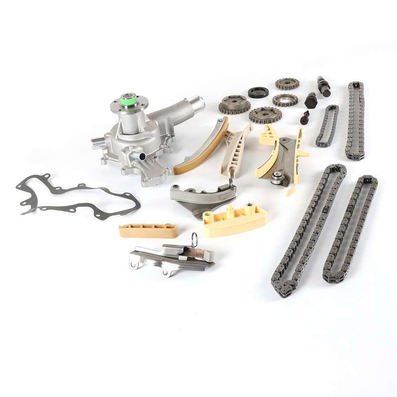 Timing Chain Kit w/ Gears + Water Pump Kit For Ford Mazda Mercury 4.0L SOHC V6