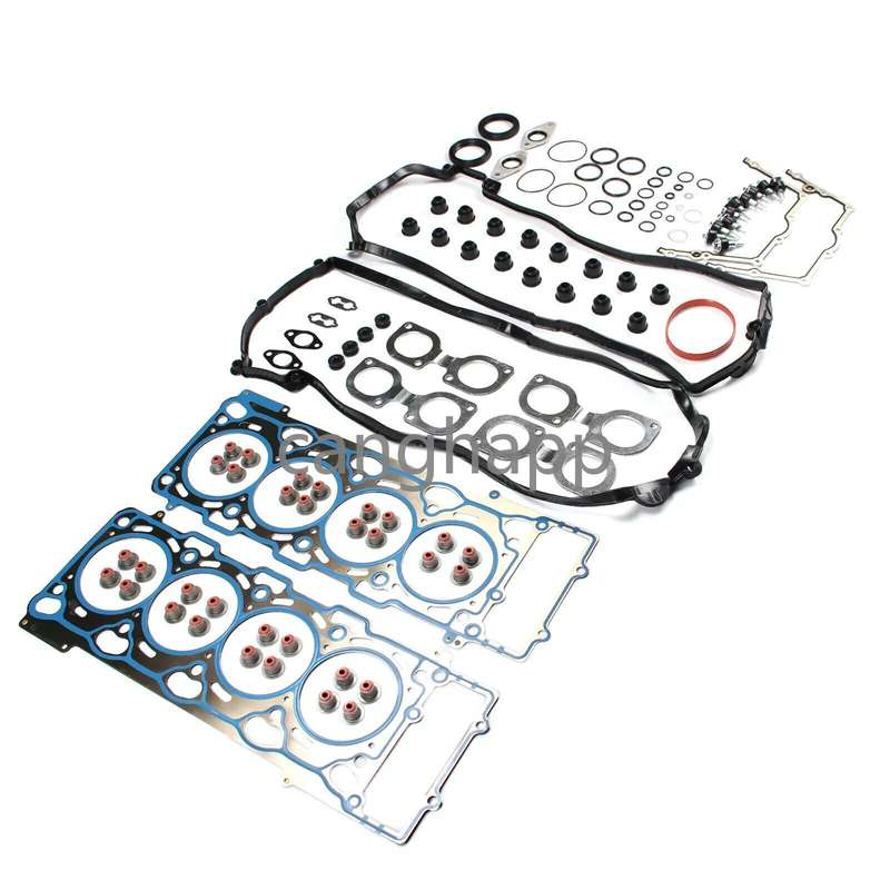 N62B48 Engine Full Set Gasket Seals Kit For BMW 750i X5 550i E63 E65 E66 4.8L V8