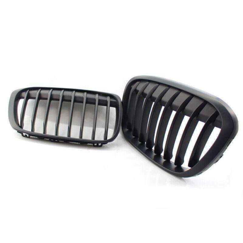 MATTE BLACK Front Grille Fit for BMW F48 F49 X1 X-Series 2016-2017