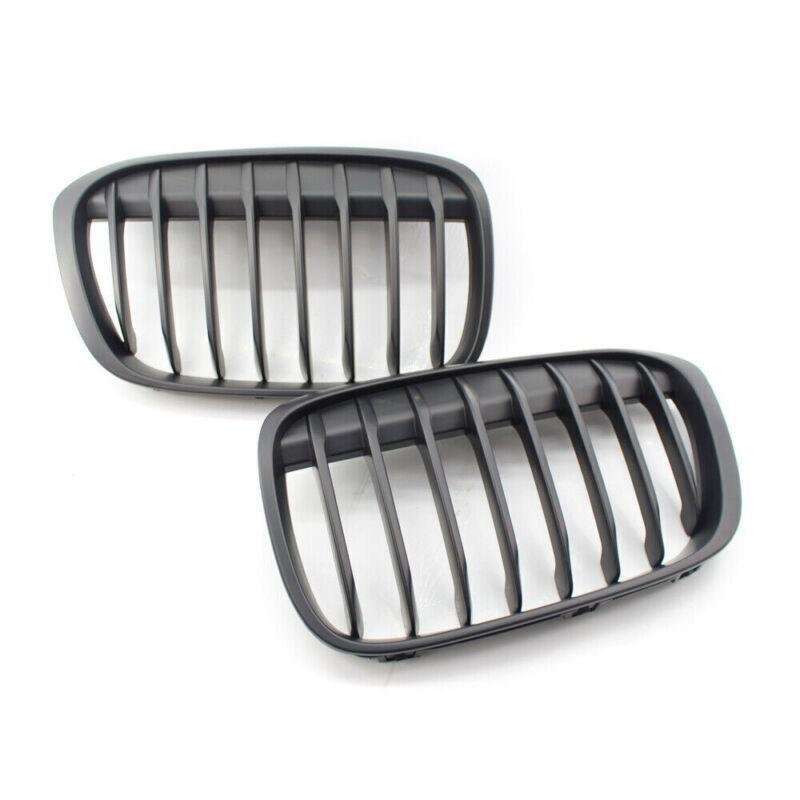 MATTE BLACK Front Grille Fit for BMW F48 F49 X1 X-Series 2016-2017