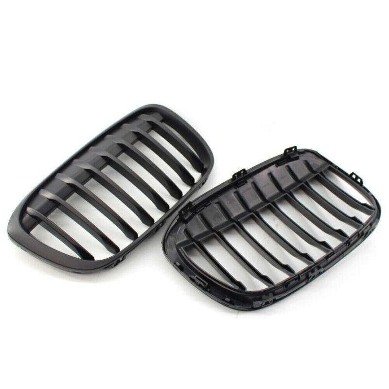 MATTE BLACK Front Grille Fit for BMW F48 F49 X1 X-Series 2016-2017
