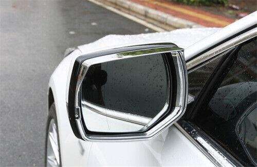 Fit For Cadillac CT6 2016-2020 ABS Chrome Rear View Side Door Mirror Frame Cover