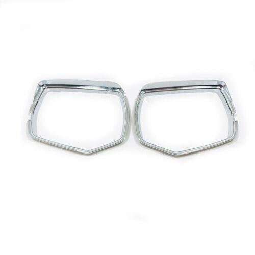 Fit For Cadillac CT6 2016-2020 ABS Chrome Rear View Side Door Mirror Frame Cover