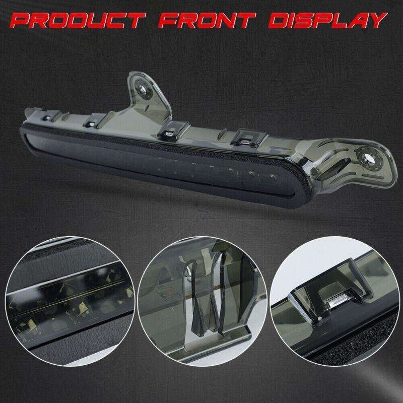Full LED 3RD Third Brake Lights Black For Ford Mustang 2010 2011 2012 2013 2014