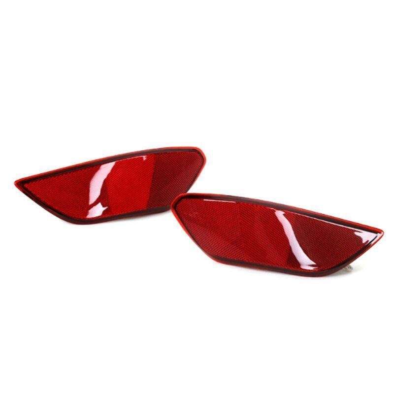2x Car Rear Bumper Reflector Reflective Strip For Porsche Cayenne 2011-2014 LR
