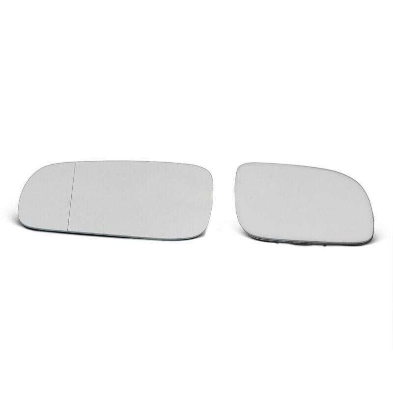 Exterior View Mirror Glass With Backing For VW Golf 4 MK4 1998-2006 Pair