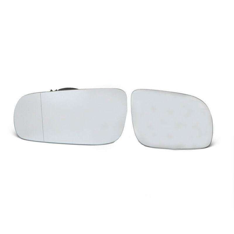 Exterior View Mirror Glass With Backing For VW Golf 4 MK4 1998-2006 Pair