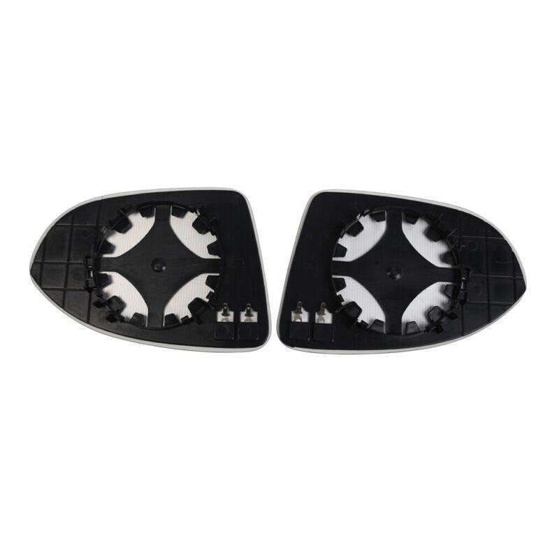 2pcs Wing Door Mirror Glass with Heated For VW Golf 8 MK8 VIII 8R R 2020-2024
