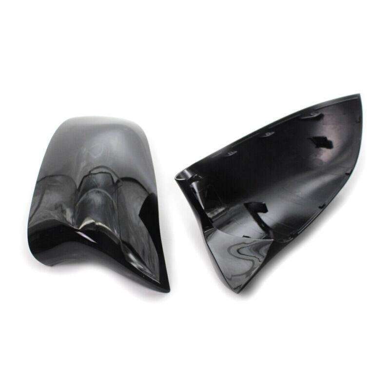 Shiny Gloss Black Side Mirror Cover Caps M Style for BMW X5 F15 X6 F16 2014-2018