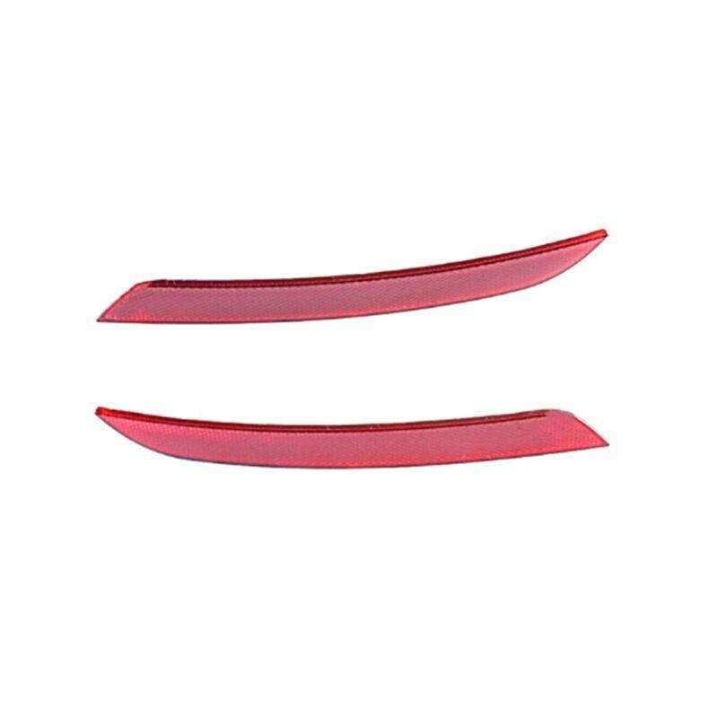 2pcs Rear Bumper Reflector Light For BMW 5 Series F10 LCI F18 LCI 2014-2017