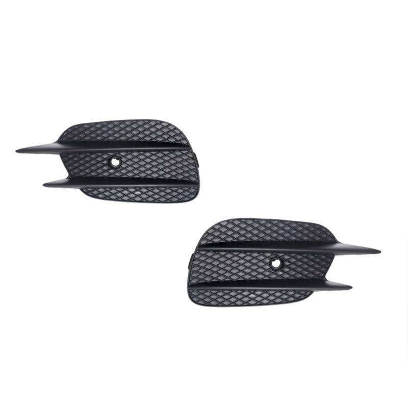 2x Front Bumper Fog Lamp Grille Cover For Mercedes-Benz W213 E-Class 17-20 LR
