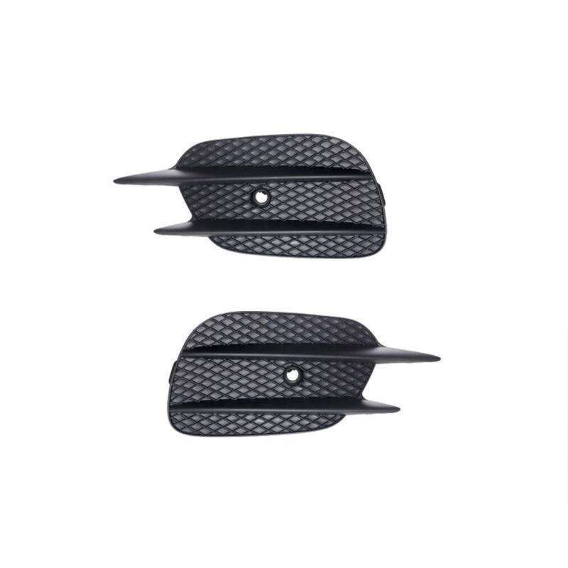 2x Front Bumper Fog Lamp Grille Cover For Mercedes-Benz W213 E-Class 17-20 LR