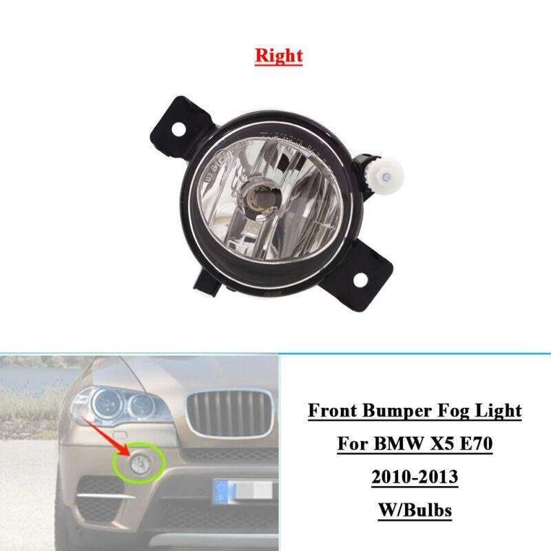 Front Bumper Fog Light Lamp For BMW X5 E70 2010-2013 W/Bulb Right 63177237434