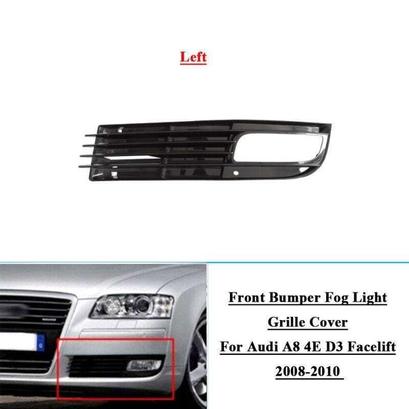 Front Bumper Fog Light Grille Cover For Audi A8 4E D3 Facelift 2008-2010 Left