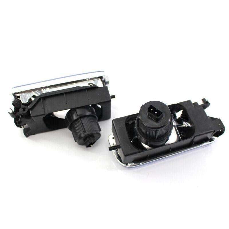Pair Front Fog Light H1 Base without Bulbs Replacement Kit fit for BMW E36 92-98