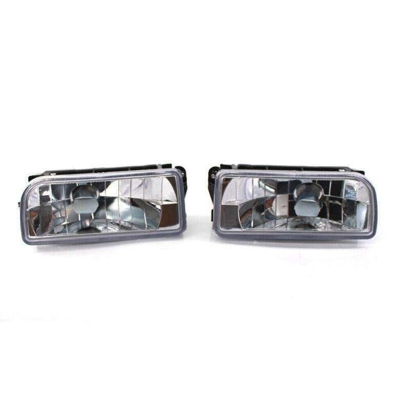 Pair Front Fog Light H1 Base without Bulbs Replacement Kit fit for BMW E36 92-98