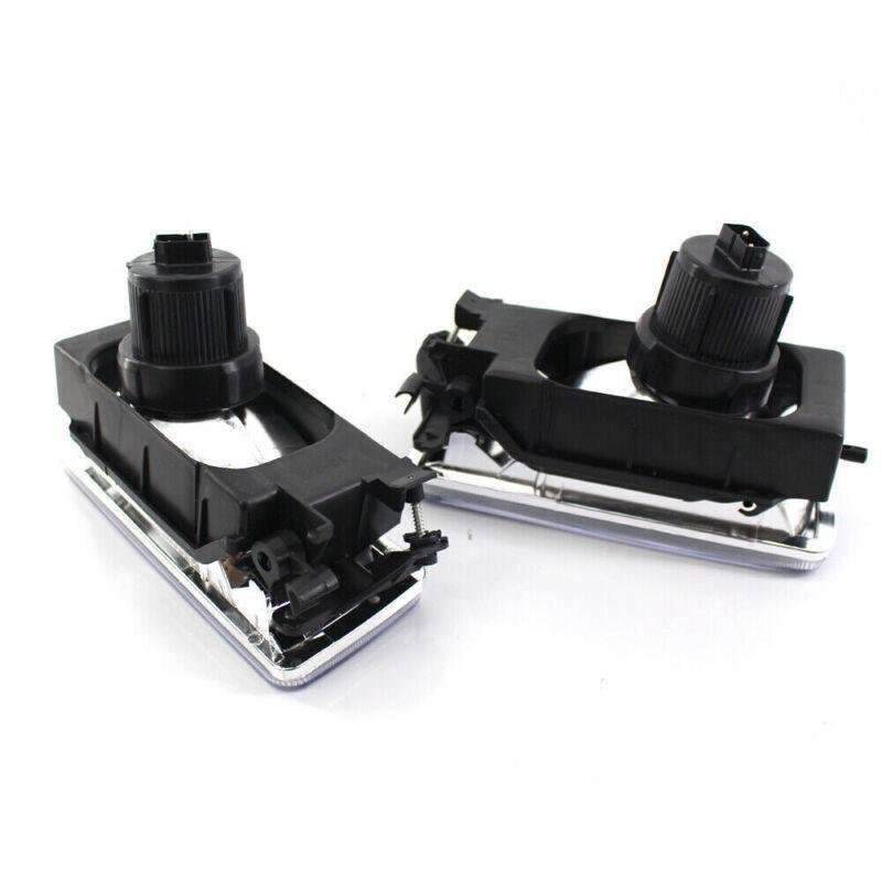 Pair Front Fog Light H1 Base without Bulbs Replacement Kit fit for BMW E36 92-98