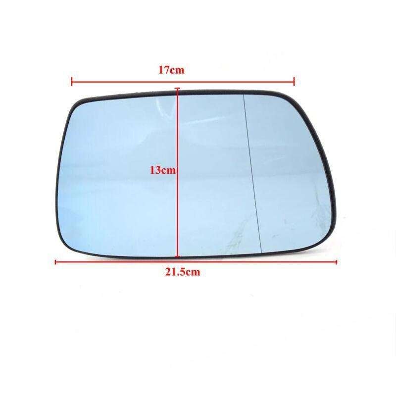 Right Side Mirror Glass Blue For Jeep Grand Cherokee 2005-2010 Heated Base