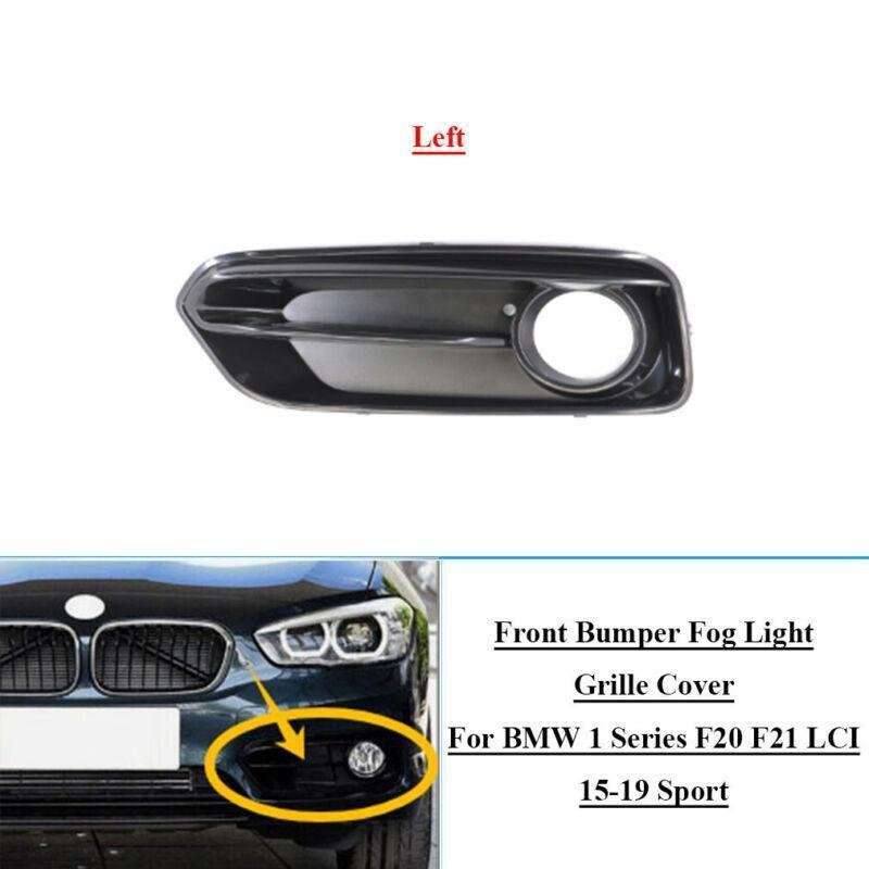 Front Bumper Fog Light Grille For BMW 1 Series F20 F21 LCI 15-19 Sport Left
