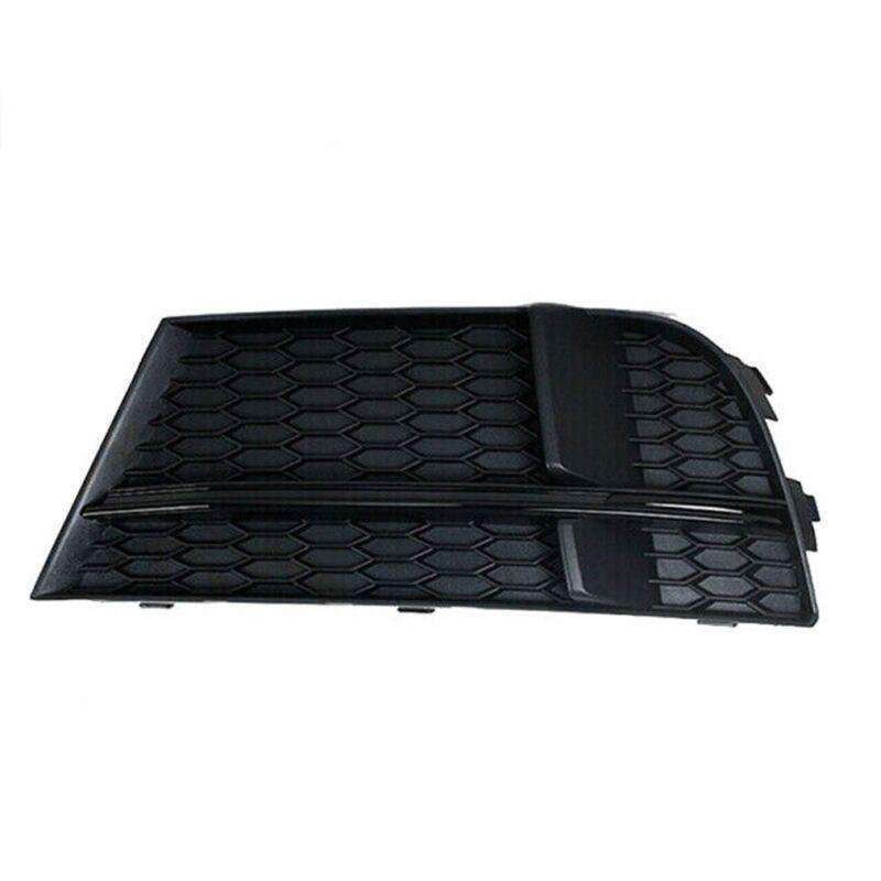 1pcs Front Bumper Fog Light Grille Cover For Audi A3 S-Line S3 17-19 Left Side