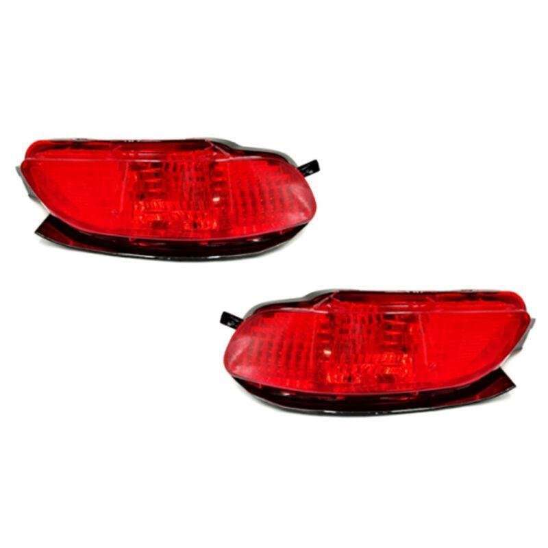 2x Rear Fog Taillight Bumper Reflector Lights For Lexus RX300 RX330 RX350 03-08