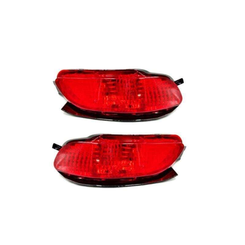 2x Rear Fog Taillight Bumper Reflector Lights For Lexus RX300 RX330 RX350 03-08
