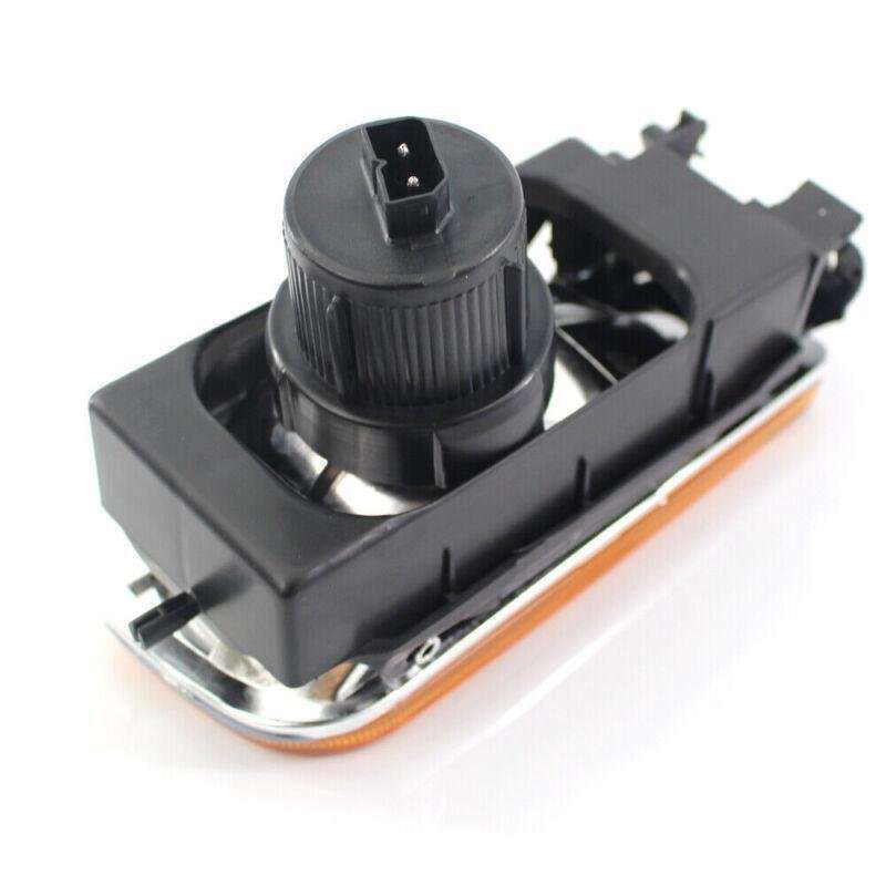 FOR BMW 92 - 98 E36 3 SERIES 2/4DR LEFT SIDE FOG LIGHT LAMP CRYSTAL AMBER LENS