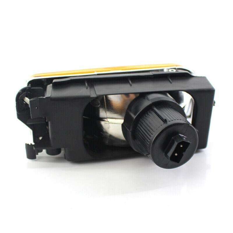FOR BMW 92 - 98 E36 3 SERIES 2/4DR LEFT SIDE FOG LIGHT LAMP CRYSTAL AMBER LENS