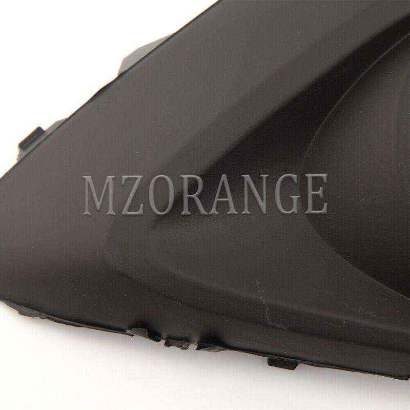 Front Bumper Left Right Side Fog Light Lamps Cover Bezels For Mazda 3 2014-2016