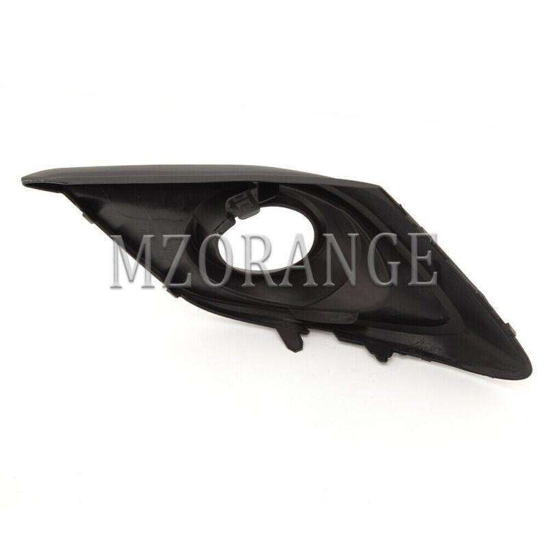 Front Bumper Left Right Side Fog Light Lamps Cover Bezels For Mazda 3 2014-2016