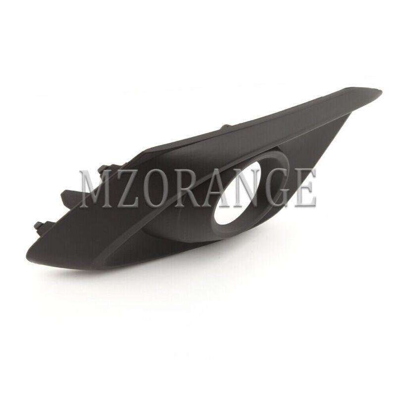 Front Bumper Left Right Side Fog Light Lamps Cover Bezels For Mazda 3 2014-2016