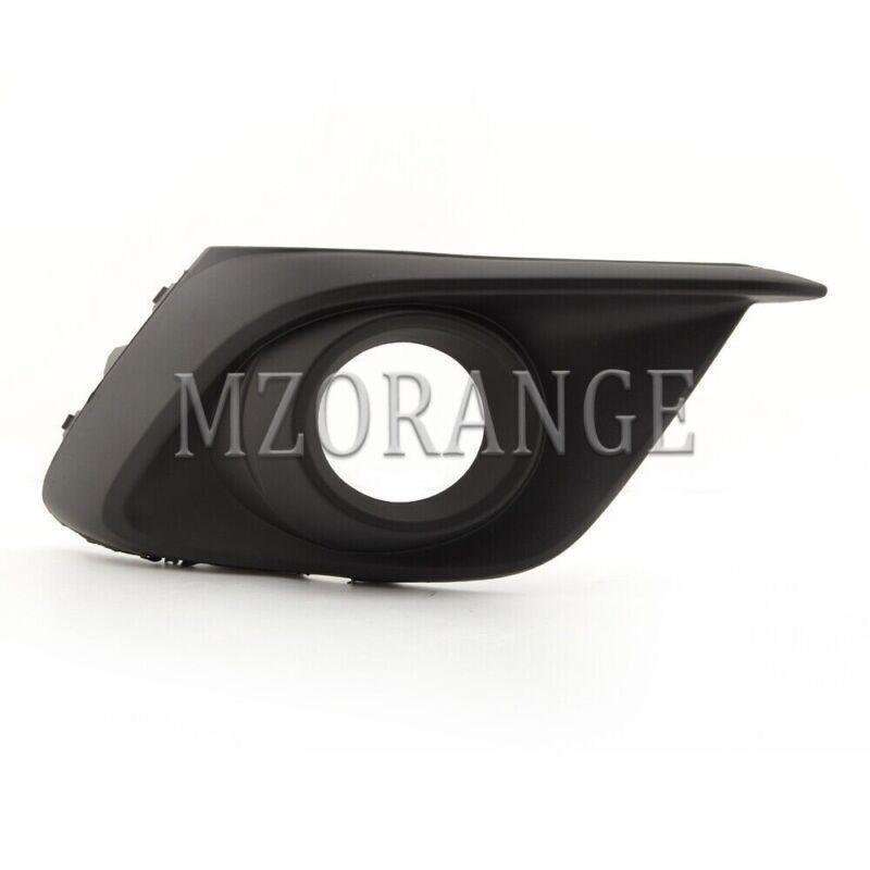 Front Bumper Left Right Side Fog Light Lamps Cover Bezels For Mazda 3 2014-2016