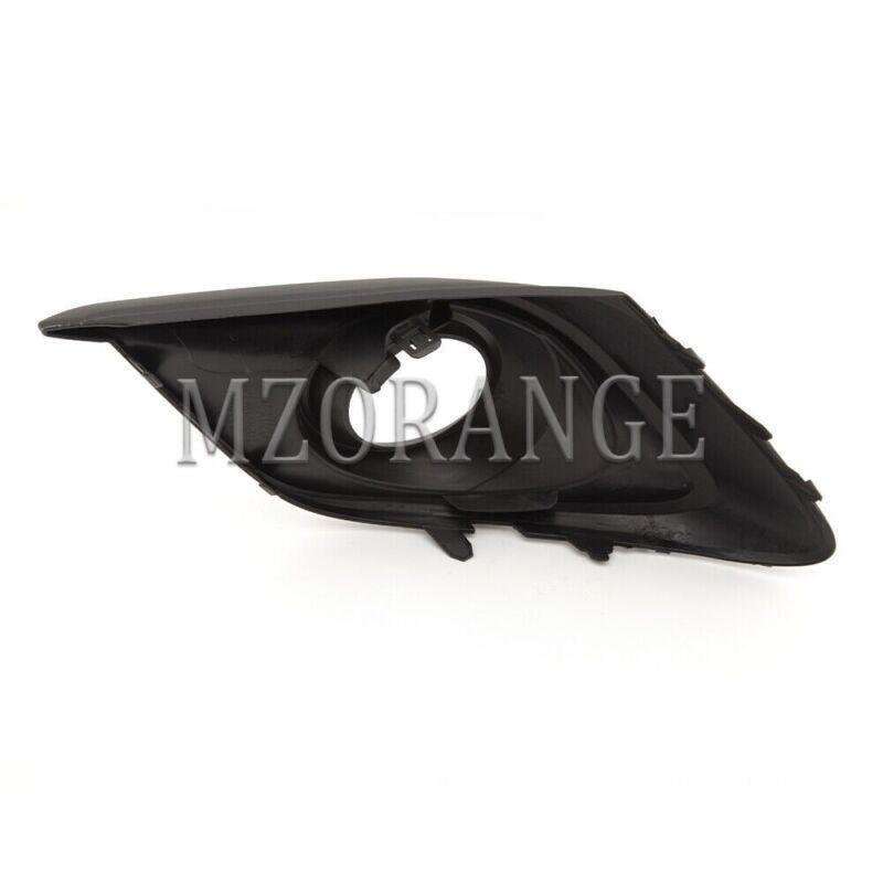 Front Bumper Left Right Side Fog Light Lamps Cover Bezels For Mazda 3 2014-2016