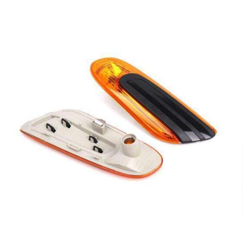 Side Marker Turn Signal Indicator For BMW Mini F55 F56 F57 2014-2020 Amber Pair