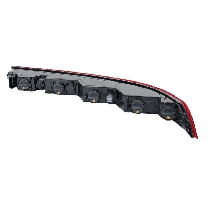 Left Bumper Light For Audi Q5 2017-2021 Tail Lower Rear Brake Lamp W/5 Bulbs Red