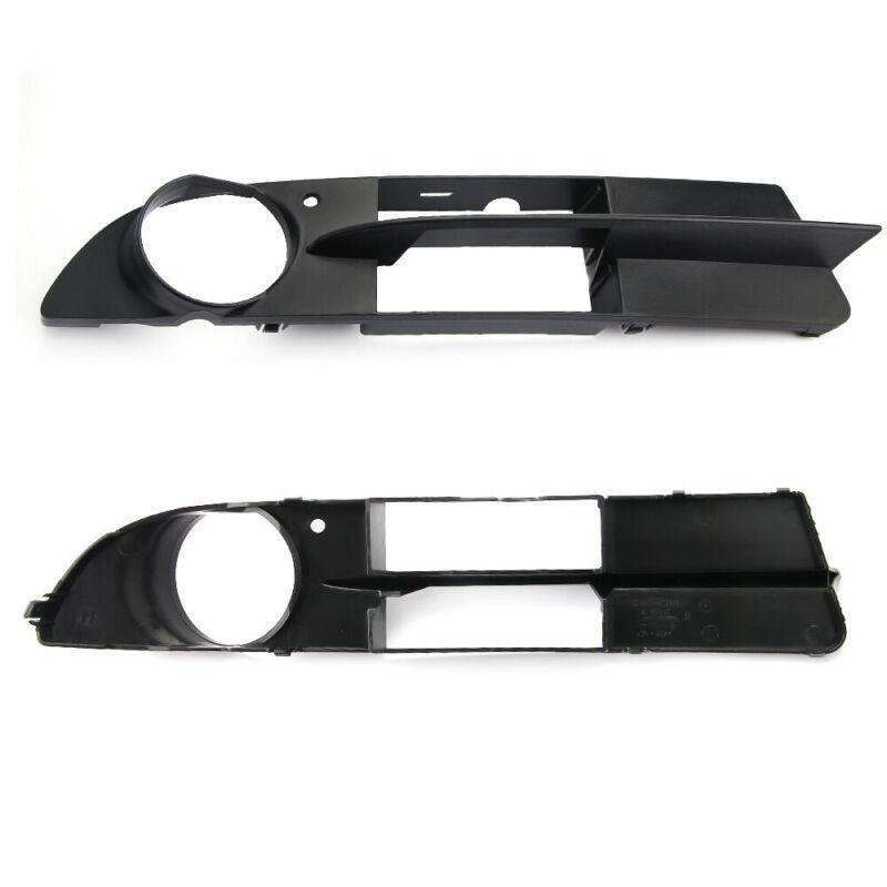 Fog light Grille Front Bumper 04-07 For BMW E60 E61 Pair