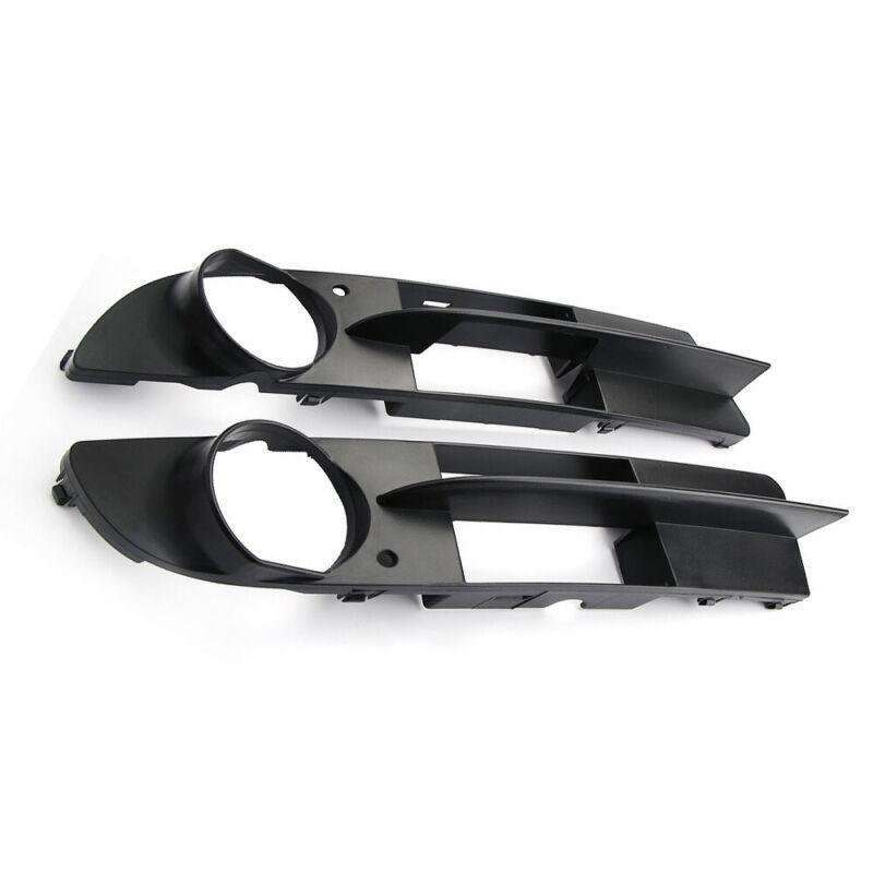 Fog light Grille Front Bumper 04-07 For BMW E60 E61 Pair