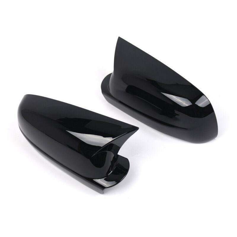 2x Wing Mirror Cover Caps For VW Golf Jetta Mk4 Passat B5 1998-2004 Gloss Black
