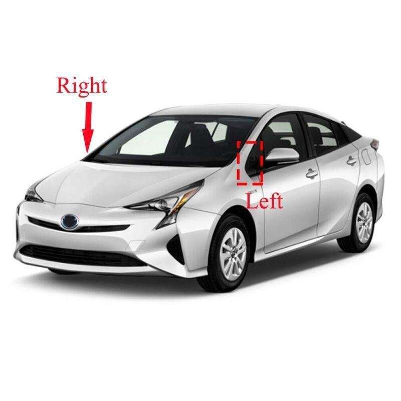 For Toyota Prius 16-20 Left Side Rear View Mirror Trim Triangles Molding Cover