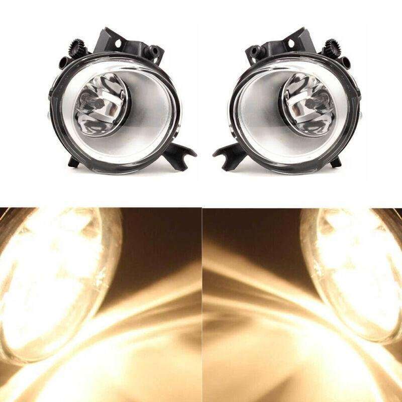 For VW Touareg 2003-2010 Halogen Fog Lights Front Bumper Driving Lamp Pair