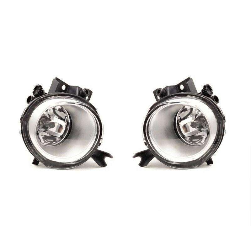 For VW Touareg 2003-2010 Halogen Fog Lights Front Bumper Driving Lamp Pair
